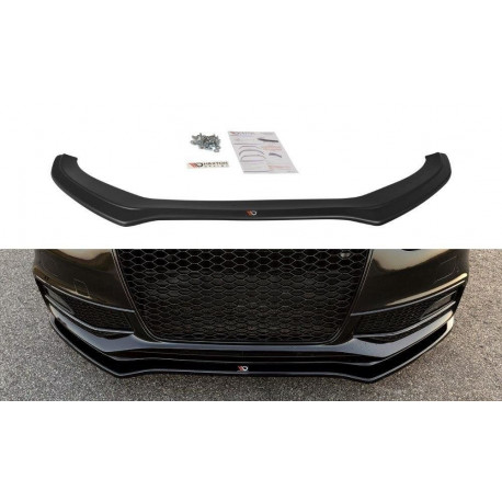 Body kit e accessori visivi Splitter anteriore V.2 Audi S4 / A4 S-Line B8 FL | race-shop.it