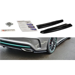 MAXTON DESIGN splitter laterali posteriori per MERCEDES-BENZ CLA C117 AMG-LINE FACELIFT