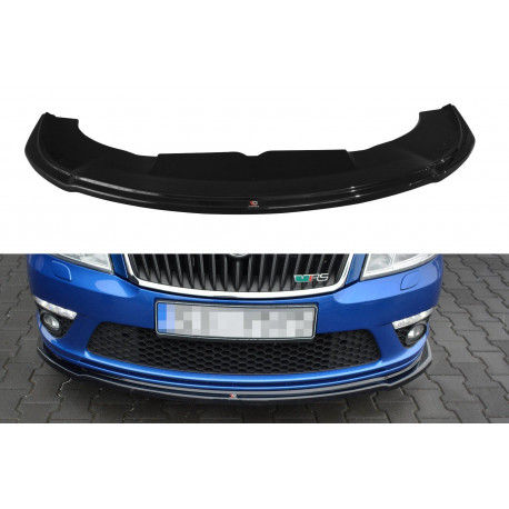 Body kit e accessori visivi Splitter anteriore V.2 Skoda Octavia RS Mk2 FL | race-shop.it