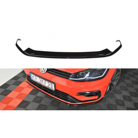 Body kit e accessori visivi MAXTON DESIGN splitter anteriore per VW Golf 7 R / R-Line Facelift, V7 | race-shop.it