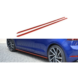MAXTON DESIGN diffusori minigonne per VW Golf 7 R / R-Line Facelift, V2