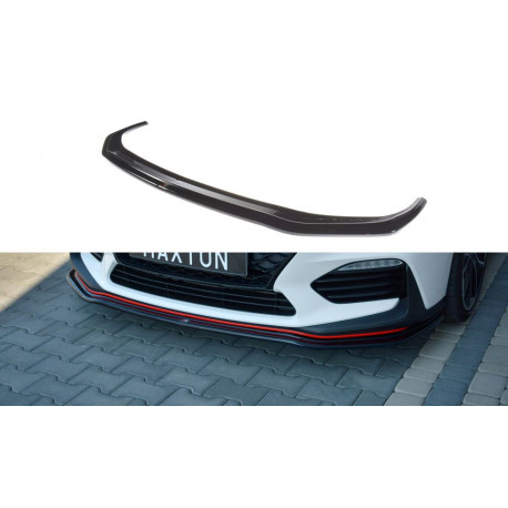 Body kit e accessori visivi MAXTON DESIGN splitter anteriore per Hyundai I30 N Mk3 Hatchback / Fastback, V2 | race-shop.it