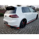 Body kit e accessori visivi MAXTON DESIGN splitter posteriore centrale per VW GOLF Mk7 GTI CLUBSPORT | race-shop.it