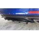 Body kit e accessori visivi SPLITTER POSTERIORE CENTRALE (CON BARRE VERTICALI) Lexus Rc | race-shop.it