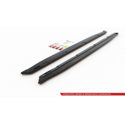 Splitter delle pedane Skoda Kodiaq Mk1 Sportline/RS (versione con paraspruzzi)