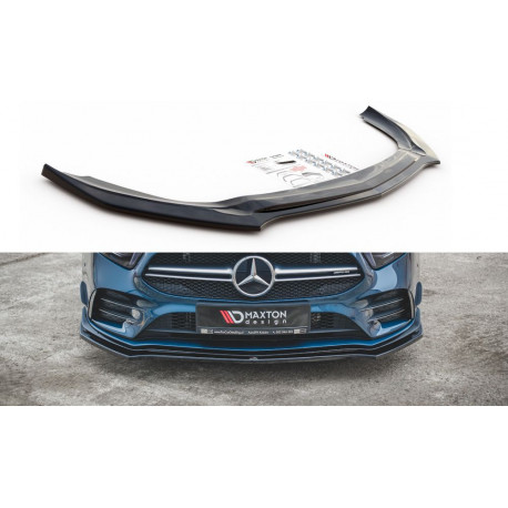 Body kit e accessori visivi Splitter anteriore V.2 Mercedes A35 AMG Aero W177 | race-shop.it