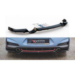 Splitter posteriore centrale (con barre verticali) Hyundai I30 N Mk3 Hatchback
