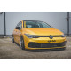 Body kit e accessori visivi Splitter anteriore V.1 VW Golf 8 | race-shop.it