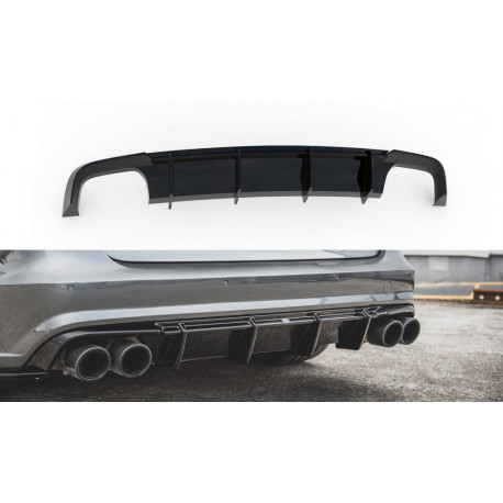 Body kit e accessori visivi MAXTON DESIGN diffusore posteriore per Audi S6 / A6 S-Line C7 FL | race-shop.it