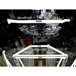 Mazda 2 (Sedan) 07+ UltraRacing Barra anteriore 4-punti Barra ad H H-Brace