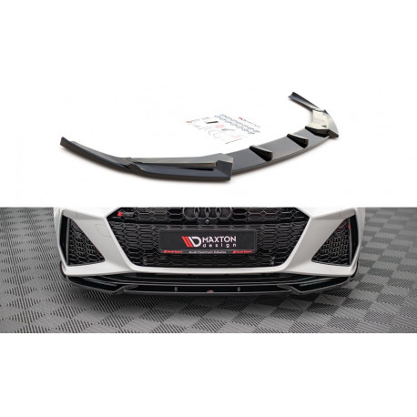 Body kit e accessori visivi MAXTON DESIGN splitter anteriore per Audi RS6 C8 / RS7 C8, V1 | race-shop.it