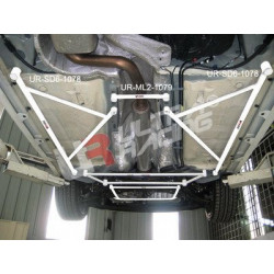 Ford Focus MK2 2.0 TDCI UltraRacing Mid Lower Tiebar