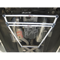ULTRA RACING barra inferiore centrale a 4 punti per Mazda MX5 NC 06+