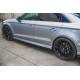 Body kit e accessori visivi Splitter delle pedane V.2 Audi S3 / A3 S-Line Sedan 8V Facelift | race-shop.it