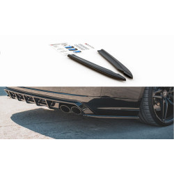 MAXTON DESIGN splitter laterali posteriori per Audi S8 D4 Facelift, V2
