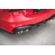 Body kit e accessori visivi MAXTON DESIGN diffusore posteriore + finali di scarico finti per Audi A7 C8 S-Line | race-shop.it