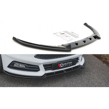 Body kit e accessori visivi MAXTON DESIGN splitter anteriore per Ford Focus ST Mk3 Facelift, V4 | race-shop.it