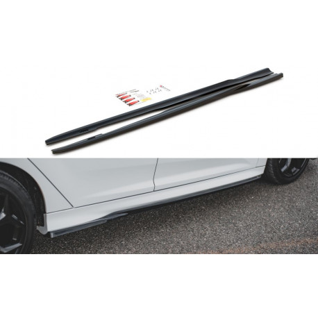 Body kit e accessori visivi Splitter delle pedane V.2 Ford Focus ST Mk3 | race-shop.it