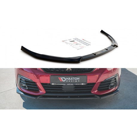 Body kit e accessori visivi Splitter anteriore V.1 Peugeot 308 GT Mk2 Facelift | race-shop.it