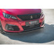 Body kit e accessori visivi Splitter anteriore V.2 Peugeot 308 GT Mk2 Facelift | race-shop.it