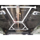 Strutbars (montanti) VW Golf 2/3 UltraRacing a 6-punti Barra media inferiore 985 | race-shop.it