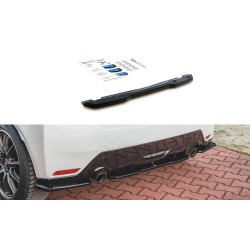 Splitter posteriore centrale Toyota GR Yaris Mk4