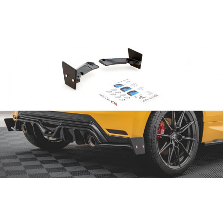 Body kit e accessori visivi Splitter posteriore + Splitter V.4 Toyota GR Yaris Mk4 | race-shop.it