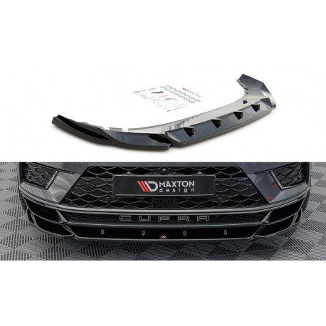 Body kit e accessori visivi MAXTON DESIGN splitter anteriore per Cupra Ateca, V2 | race-shop.it