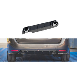Diffusore posteriore + Imitazione dei terminali di scarico Peugeot 308 SW Mk2 Facelift