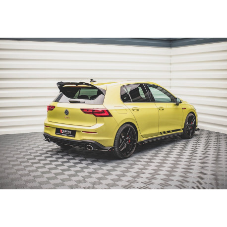 Body kit e accessori visivi MAXTON DESIGN splitter laterali posteriori + alette per Volkswagen Golf 8 GTI Clubsport, V1 | race-shop.it