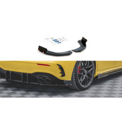 MAXTON DESIGN splitter laterali posteriori + alette per Mercedes-AMG A45 S, V2