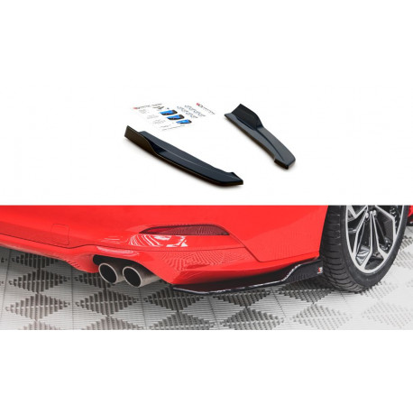 Body kit e accessori visivi MAXTON DESIGN splitter laterali posteriori per Ford Focus ST-Line Estate Mk4, V2 | race-shop.it