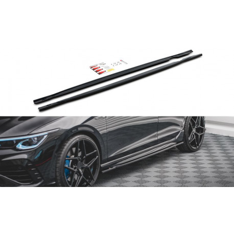 Body kit e accessori visivi MAXTON DESIGN diffusori minigonne per Volkswagen Golf R Mk8, V1 | race-shop.it