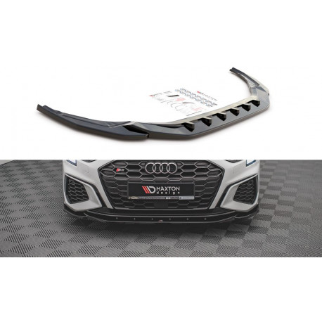 Body kit e accessori visivi Splitter anteriore V.4 Audi S3 / A3 S-Line 8Y | race-shop.it