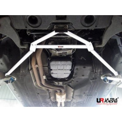Mercedes SL 320 89-02 UltraRacing Barra inferiore del pavimento anteriore - 4 punti