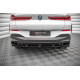 Body kit e accessori visivi Splitter posteriore centrale (con barre verticali) V.1 BMW X6 M-Pack G06 | race-shop.it
