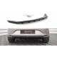 Body kit e accessori visivi Splitter posteriore centrale (con barre verticali) Seat Leon Hatchback Mk3 | race-shop.it
