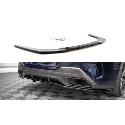MAXTON DESIGN splitter posteriore centrale per BMW 8 Gran Coupe M-Pack G16 (con barre verticali)
