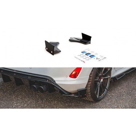 Body kit e accessori visivi Rear Side SplittersÂ V.4 + Splitter Ford Fiesta ST Mk8 | race-shop.it