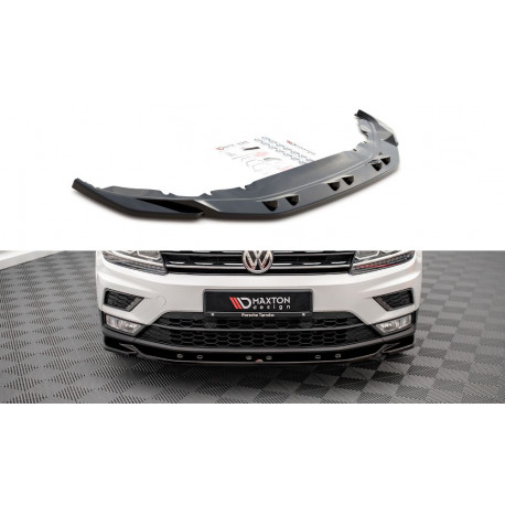 Body kit e accessori visivi MAXTON DESIGN splitter anteriore per Volkswagen Tiguan Mk2 | race-shop.it