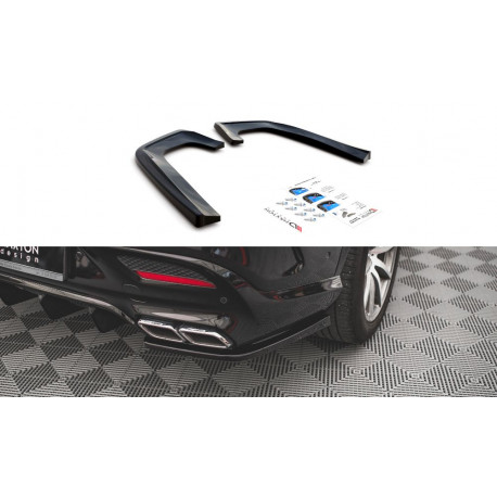 Body kit e accessori visivi Splitter posteriore V.2 Mercedes-Benz GLE Coupe 63AMG C292 | race-shop.it