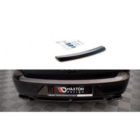 Body kit e accessori visivi MAXTON DESIGN splitter posteriore centrale per Seat Exeo | race-shop.it