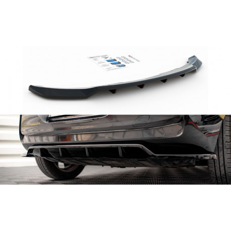 Body kit e accessori visivi Splitter posteriore centrale (con barre verticali) BMW i3 Mk1 Facelift | race-shop.it