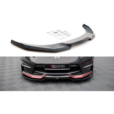 Body kit e accessori visivi Splitter anteriore V.3 Nissan 370Z Nismo Facelift | race-shop.it