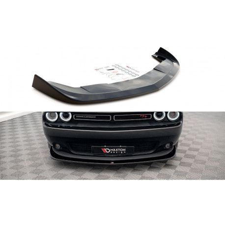 Body kit e accessori visivi MAXTON DESIGN splitter anteriore per Dodge Challenger RT Mk3 Facelift | race-shop.it