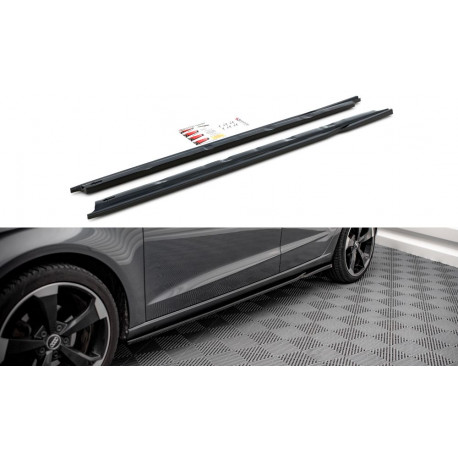 Body kit e accessori visivi MAXTON DESIGN diffusori minigonne per Audi A3 Sportback 8V | race-shop.it