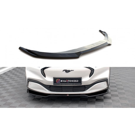 Body kit e accessori visivi Splitter anteriore V.2 Ford Mustang Mach-E Mk1 | race-shop.it