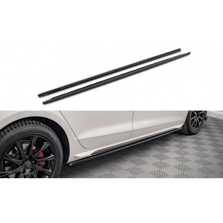 Body kit e accessori visivi Splitter delle pedane Audi A4 B9 Facelift | race-shop.it