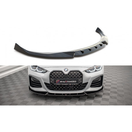 Body kit e accessori visivi MAXTON DESIGN splitter anteriore per BMW 4 Gran Coupe M-Pack G26, V2 | race-shop.it