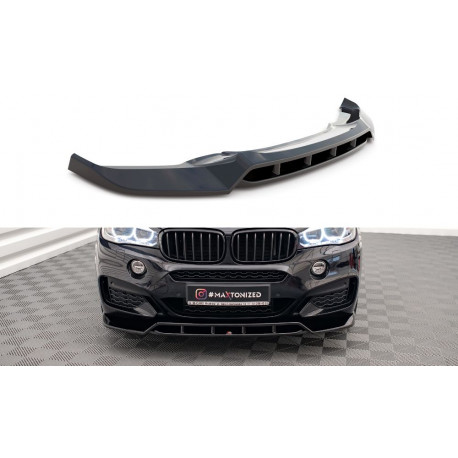 Body kit e accessori visivi MAXTON DESIGN splitter anteriore per BMW X6 M-Pack F16, V2 | race-shop.it